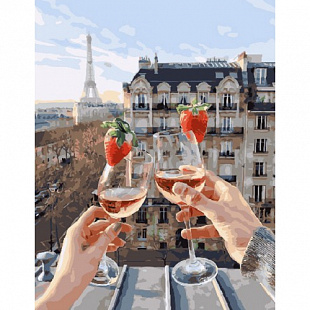 Картина по номерам Picasso На крыше в Париже PC4050483