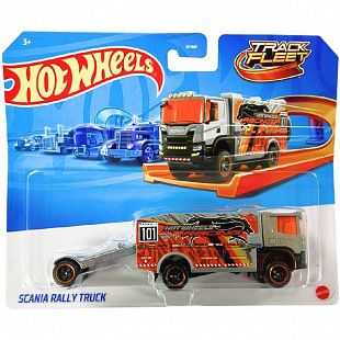 Грузовик Hot Wheels Track Fleet Scania Rally Truck (BFM60 HXP25)