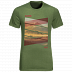 Футболка мужская Jack Wolfskin Motosu Lake T M deep forest