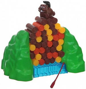 Настольная семейная игра Bondibon Сторож-бобёр Ф79791