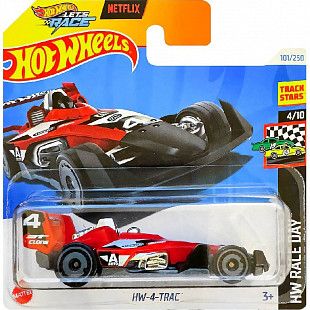Машинка Hot Wheels Базовой коллекции HW-4-TRAC 101/250 (5785 HTC76) mainline 2024