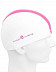 Шапочка для бассейна (плавания) взрослая Mad Wave Lycra Doutone white/pink