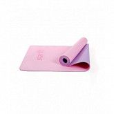 Коврик для йоги и фитнеса Starfit Core FM-201 TPE pink pastel/purple pastel (173х61х0,4)