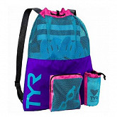 Рюкзак TYR Big Mesh Mummy Backpack LBMMB3/545 violet