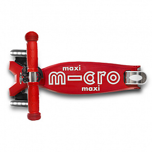 Самокат Micro Maxi Micro Deluxe LED MMD068 red