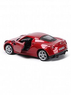 Машинка Bburago 1:32 Alfa Romeo 4C (18-43037) red