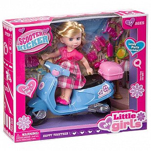 Набор игровой с куклой Scooter Kicker 63011