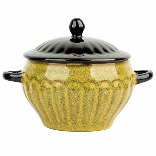 Горшочек Bekker 420 мл BK-7301 yellow