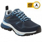 Водонепроницаемые кроссовки женские Jack Wolfskin Force Striker Texapore Low W dark blue / light blue