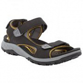 Сандалии мужские Jack Wolfskin Rocky Path Sandal M black / burly yellow XT