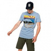 Футболка мужская Jack Wolfskin Savannah T M cool water