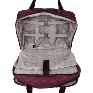 Чемодан малый Polar 7058.1 burgundy