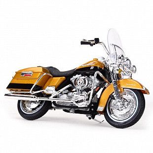 Мотоцикл Maisto 1:18 Harley Davidson 1999 FLHR Road King (31360) yellow