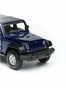Коллекционная машина Bburago Jeep Wrangler Unlimited Rubicon (18-43012) blue