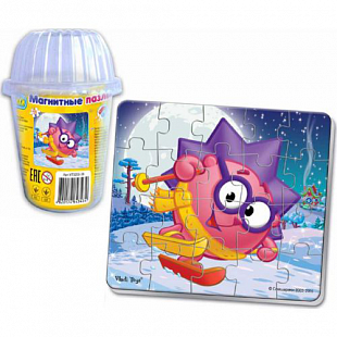 Магнитный пазл в стакане Vladi Toys Ёжик VT3203-38