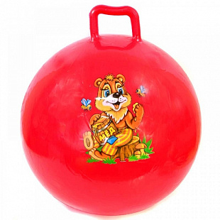 Мяч гимнастический Zez Sport 4-D65 red