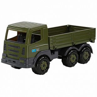Автомобиль Полесье Престиж бортовой военный 70036