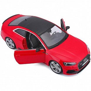 Машинка Bburago 1:24 Audi RS 5 Coupe (2019) (18-21090) red