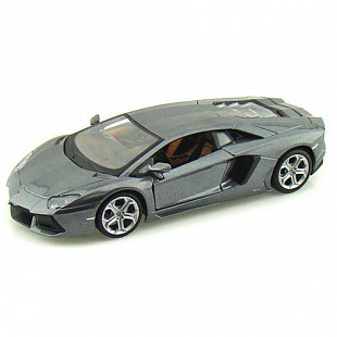 Масштабная модель автомобиля Maisto 1:24 Ламборгини Авентадор LP700-4 (31210) grey