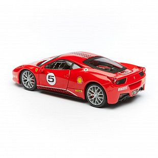 Коллекционная машина Bburago 1:24 Ferrari 458 Challenge (18-26302) red