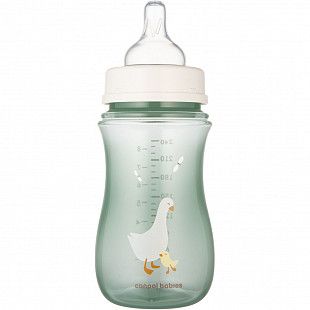 Антиколиковая бутылочка для кормления Canpol babies Goose с широким горлышком 240 мл., 3+ мес. (35/245)