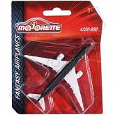Самолет Majorette Fantasy Airplanes A350-900 (212053120) black/white