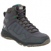 Ботинки мужские Jack Wolfskin Maze Texapore Mid M dark steel / green