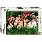 Пазлы Step Puzzle 360 Дружная семейка 73058