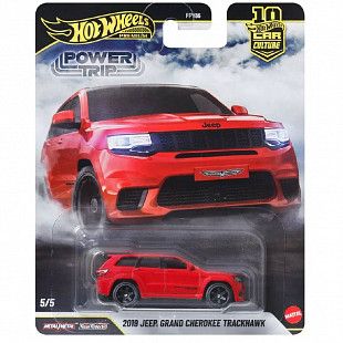 Машинка Hot Wheels Premium Car Culture Jeep Grand Cherokee Trackhawk (FPY86 JKF28)