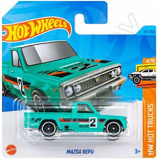 Машинка Hot Wheels Базовой коллекции Mazda REPU 147/250 (5785 HKH99) mainline 2023