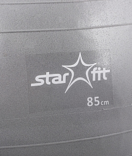 Мяч гимнастический, для фитнеса (фитбол) Starfit GB-101 85 см grey, антивзрыв