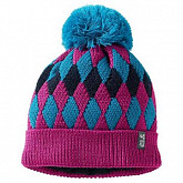 Шапка детская Jack Wolfskin Diamond Knit Cap K bordo/blue