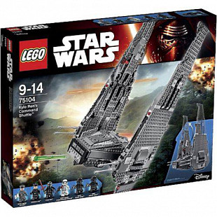 Конструктор LEGO Командный шаттл Кайло Рена 75104