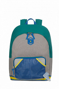 Рюкзак школьный Samsonite Sam School Spirit CU5*08 003 grey/green