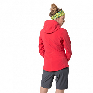 Куртка женская Jack Wolfskin Mountain Tech Softshell W tulip red