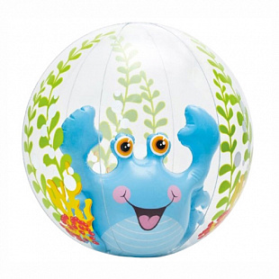 Мяч надувной Intex Aquarium 58031NP 61 см blue