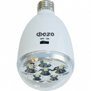 Светильник светодиодный аварийный Фаzа E27 ACCUF9-L1,5W-WH 4897062851802