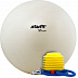 Мяч гимнастический, для фитнеса (фитбол) с насосом Starfit GB-102 55 см white, антивзрыв