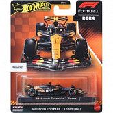 Машинка Hot Wheels Premium McLaren Formula 1 Team (#4) (HRV11 JBM11)