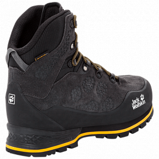 Ботинки мужские Jack Wolfskin Wilderness Xt Texapore Mid M phantom / burly yellow XT