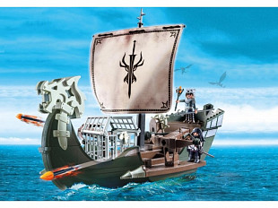 Игровой набор Playmobil Драконы: Драконий корабль викингов 9244