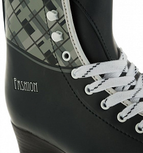 Коньки фигурные Спортивная коллекция Fashion LUX Checks Grey