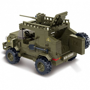 Конструктор Sluban Армейский джип M38-B0299