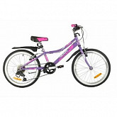 Велосипед Novatrack Alice 20" (2021) 20SH6V.ALICE.VL21 violet