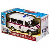 Инерционный микроавтобус Play Smart МЧС из серии "Автопарк" 9689-D
