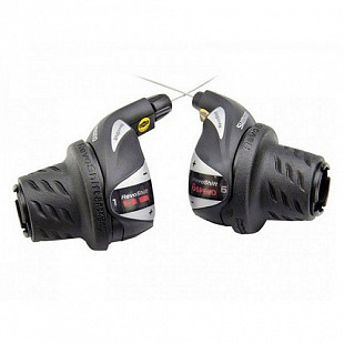 Шифтер Shimano Tourney RS36, левый/правый, 3x6 скорости, трос+оплетк ESLRS36P6A