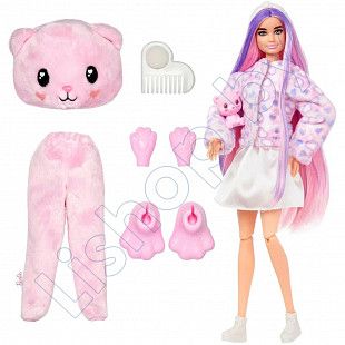 Кукла Barbie Cutie Reveal Медвежонок (HKR02 HKR04)