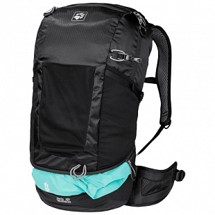 Туристический рюкзак Jack Wolfskin Kingston 30 Pack black 2007611-6000