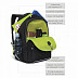 Рюкзак школьный GRIZZLY RB-154-3 /2 black/light green