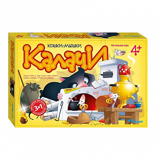 Настольная игра Step Puzzle Калачи Кошки-мышки SP-76537
